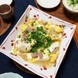 豚挽肉と豆腐の卵とじ(肉豆腐)