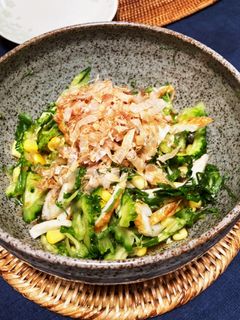 ゴーヤと竹輪の酢の物-レシピのメイン写真