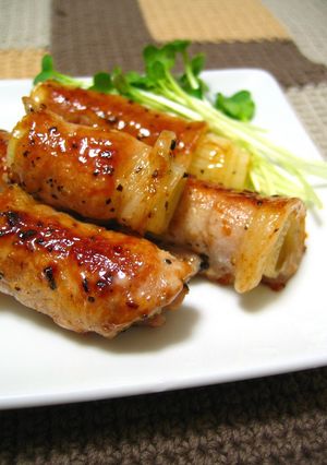 ねぎの豚ロール焼き-レシピのメイン写真