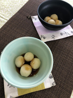 豆腐入りみたらし白玉団子-レシピのメイン写真