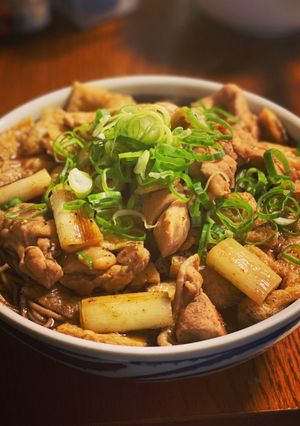 かんたん美味しい☆鶏ネギかけ蕎麦-レシピのメイン写真