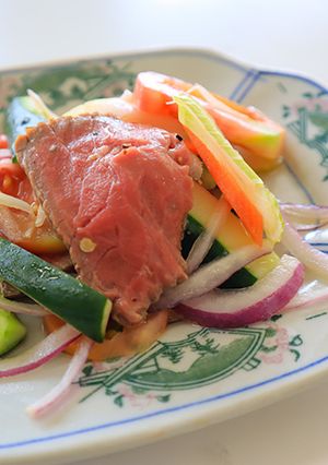 牛肉のサラダ-レシピのメイン写真