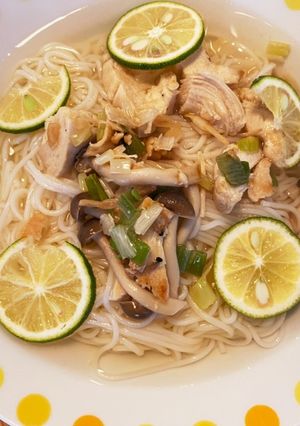 めっちゃ簡単美味しいネギ塩鳥のおそうめん-レシピのメイン写真