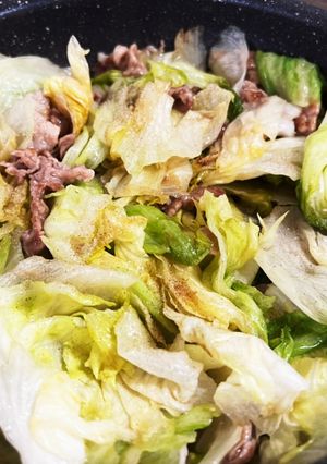 やみつき塩豚レタス-レシピのメイン写真