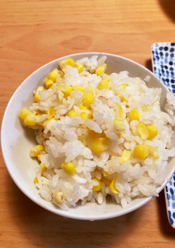 簡単で美味しい！とうもろこしご飯♪-レシピのメイン写真