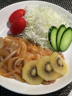 キウイでお肉柔らか豚ロースの生姜焼き-レシピのメイン写真