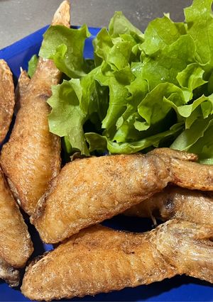 手羽先の素揚げ☆皮がパリッと美味しい！-レシピのメイン写真