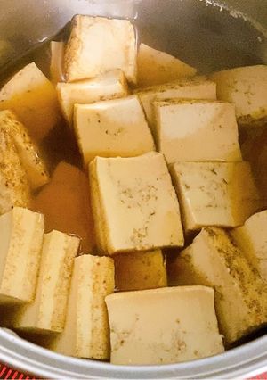 焼き豆腐の煮物-レシピのメイン写真