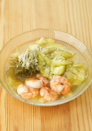 翡翠なすとえびの冷やし鉢-レシピのメイン写真
