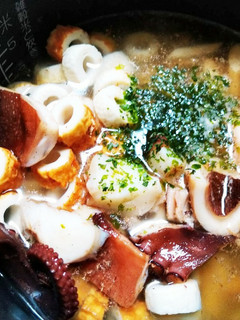 たこ、ちくわ、ゴボウ飯-レシピのメイン写真