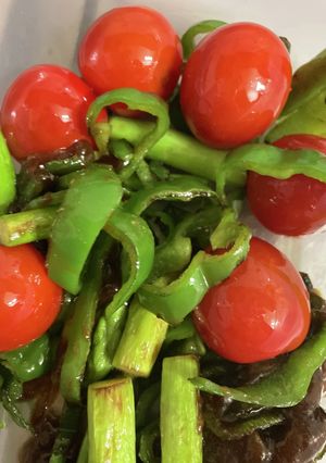 副菜★野菜のカレーしょうゆいため-レシピのメイン写真