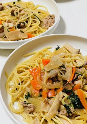 超簡単！和風パスタ-レシピのメイン写真