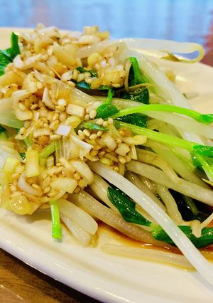 豆苗もやし炒め☆香味ダレ-レシピのメイン写真