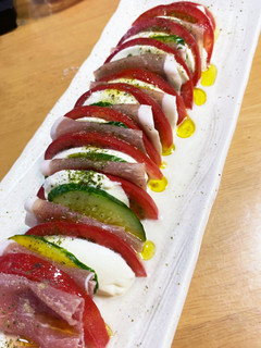 生ハムとトマトのカプレーゼ-レシピのメイン写真