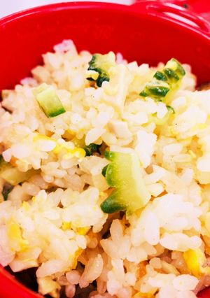 パラパラ　ゴーヤ炒飯-レシピのメイン写真
