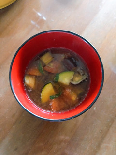 夏野菜の味噌汁-レシピのメイン写真