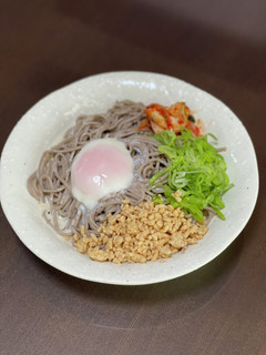 冷やし豆乳ぶっ掛け蕎麦♪-レシピのメイン写真