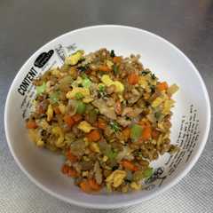 รูปของ 具沢山炒め納豆