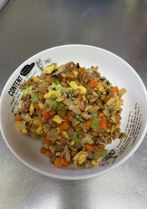 具沢山炒め納豆-レシピのメイン写真