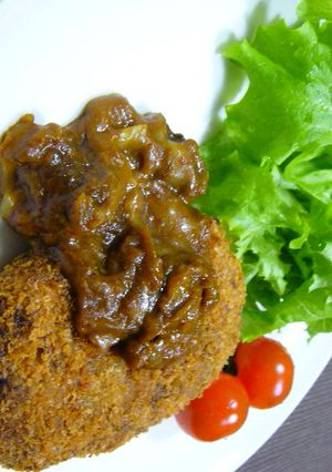 昨日のカレーで作る☆うちのカレーコロッケ-レシピのメイン写真