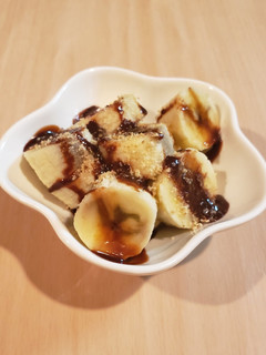 バナナすりごまチョコソース♬︎-レシピのメイン写真