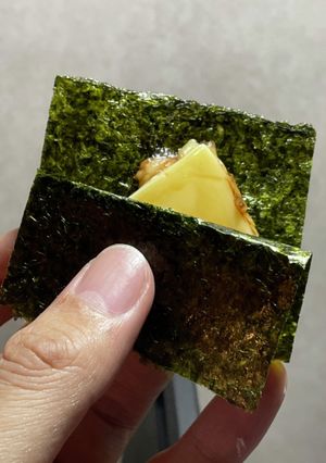 簡単おつまみ・チーズの磯部焼き-レシピのメイン写真