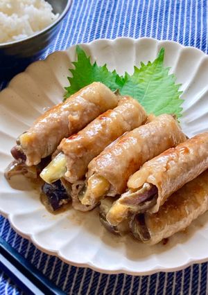 なすがトロッと♡甘辛味の豚肉巻き-レシピのメイン写真