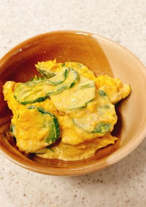 ごま味噌マヨで♪和風かぼちゃサラダ-レシピのメイン写真