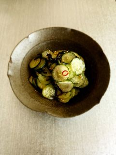 超簡単!胡瓜と塩昆布の和え物-レシピのメイン写真