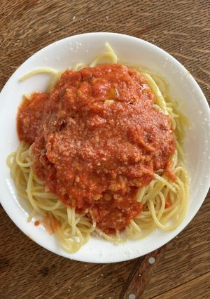 料理研究家スマイリーのトマトソースパスタ-レシピのメイン写真
