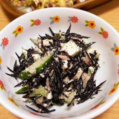 รูปของ ひじきときゅうりの豆腐ツナマヨサラダ☆
