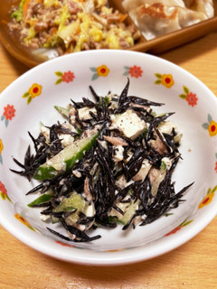 ひじきときゅうりの豆腐ツナマヨサラダ☆-レシピのメイン写真