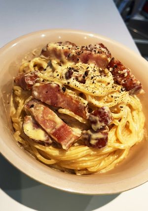 絶品カルボナーラ-レシピのメイン写真