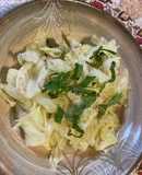 蒸しキャベツの柚子胡椒和え〜副菜に〜