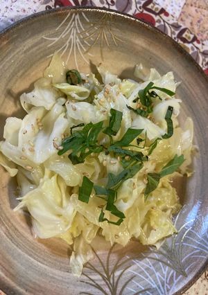 蒸しキャベツの柚子胡椒和え〜副菜に〜-レシピのメイン写真