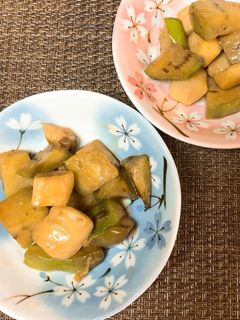 白ナスエリンギのバターポン酢炒め-レシピのメイン写真