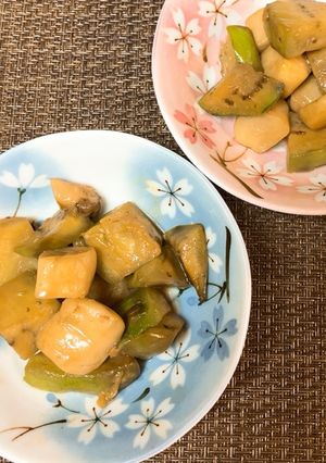 白ナスエリンギのバターポン酢炒め-レシピのメイン写真