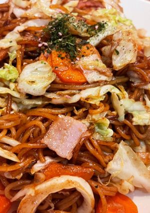 カップ焼きそば麺で作る本格焼きそば-レシピのメイン写真