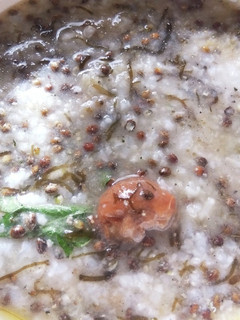 レトルトのお粥で作る麻の実粥-レシピのメイン写真