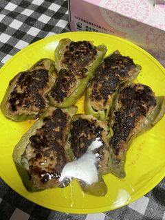 ピーマンの肉詰め-レシピのメイン写真