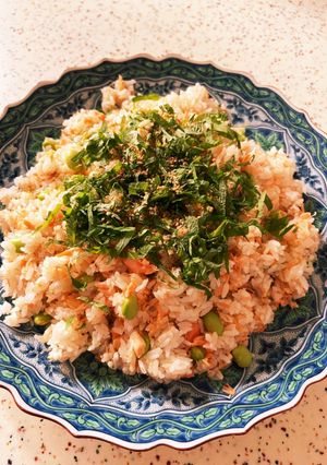 鮭と枝豆ご飯-レシピのメイン写真