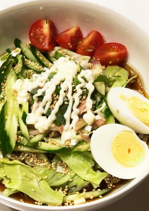 定番脱出！サラダ蕎麦☆-レシピのメイン写真
