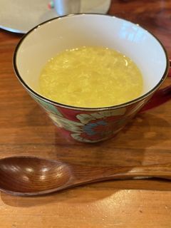 中華風コーンスープ玉ねぎ入り。-レシピのメイン写真