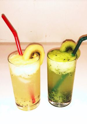 キウイ×焼酎 あら搾りチューハイ-レシピのメイン写真