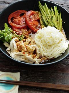 ピリ辛が最高♡棒棒鶏風そうめん-レシピのメイン写真