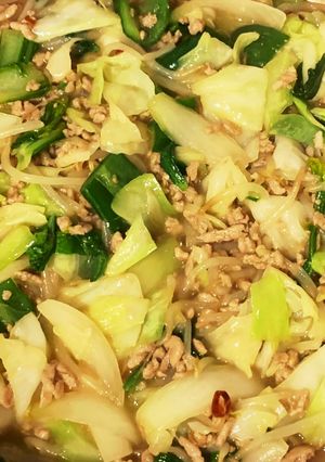 ♡豚ミンチと野菜の中華風味噌炒め♡-レシピのメイン写真