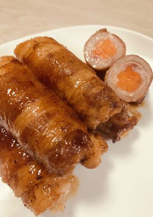 にんじんの豚バラ肉巻き-レシピのメイン写真