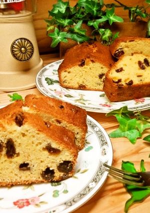 失敗なし！簡単ラムレーズンパウンドケーキ-レシピのメイン写真