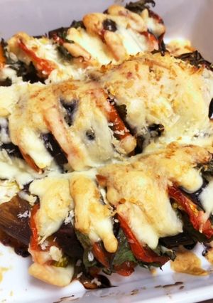 ナスのトマしそチーズ-レシピのメイン写真