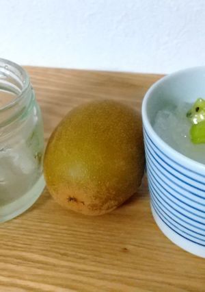 絶品キウイシロップのかき氷-レシピのメイン写真